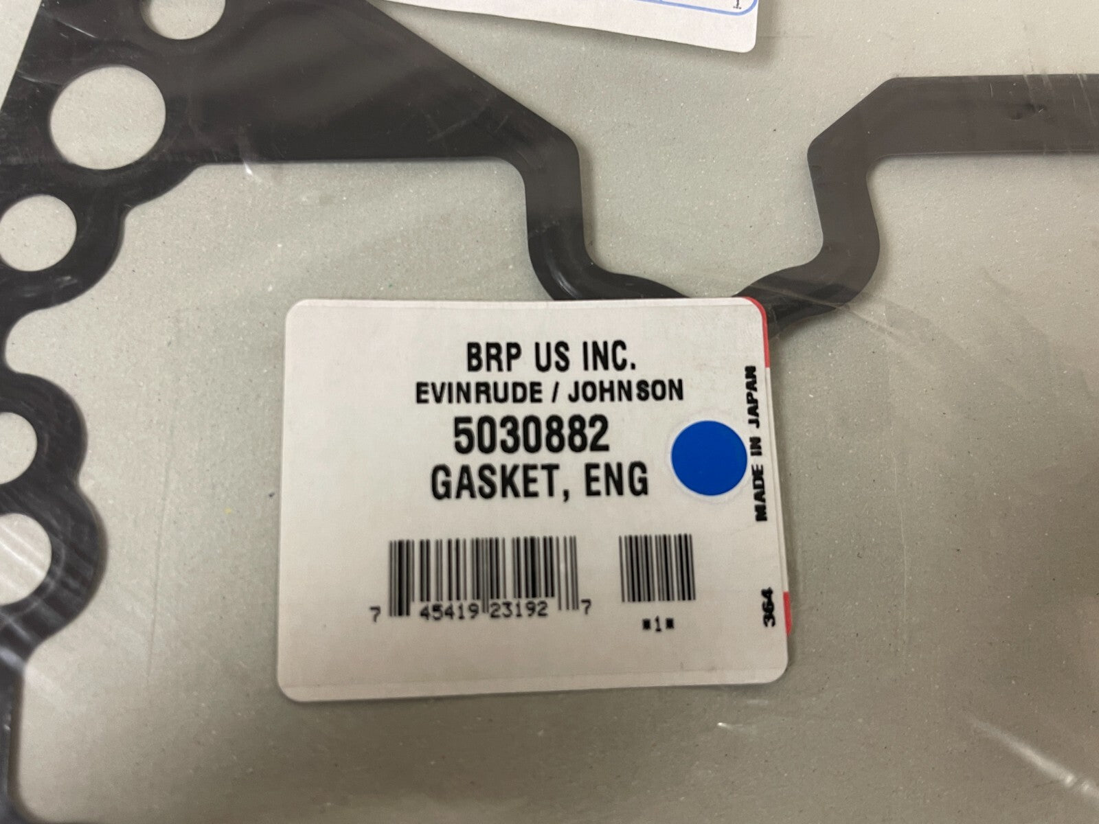 *NEW OEM* 0810 OMC Johnson Evinrude Engine Gasket 5030882