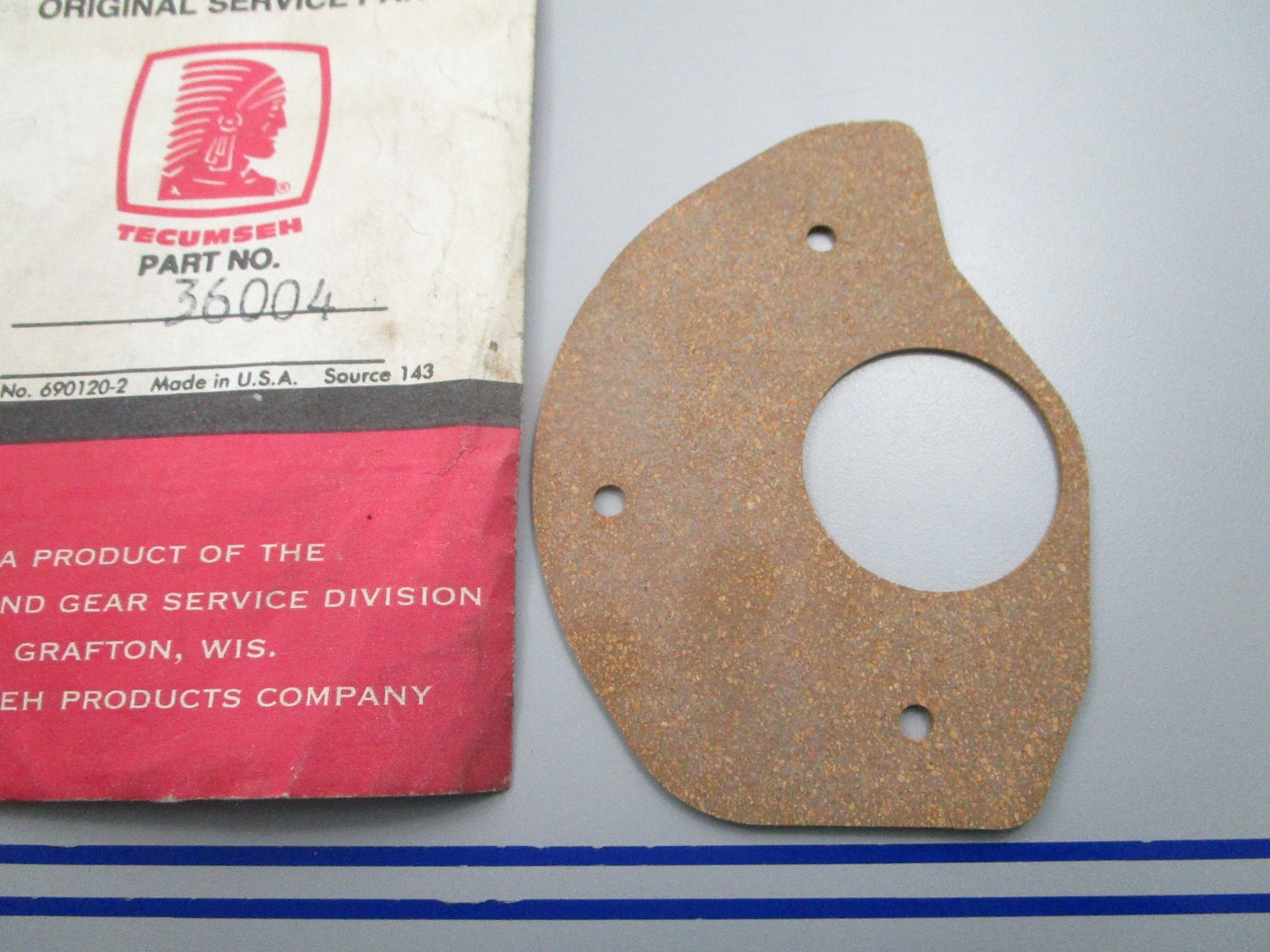 NEW OEM 36004 Tecumseh Gasket 0810