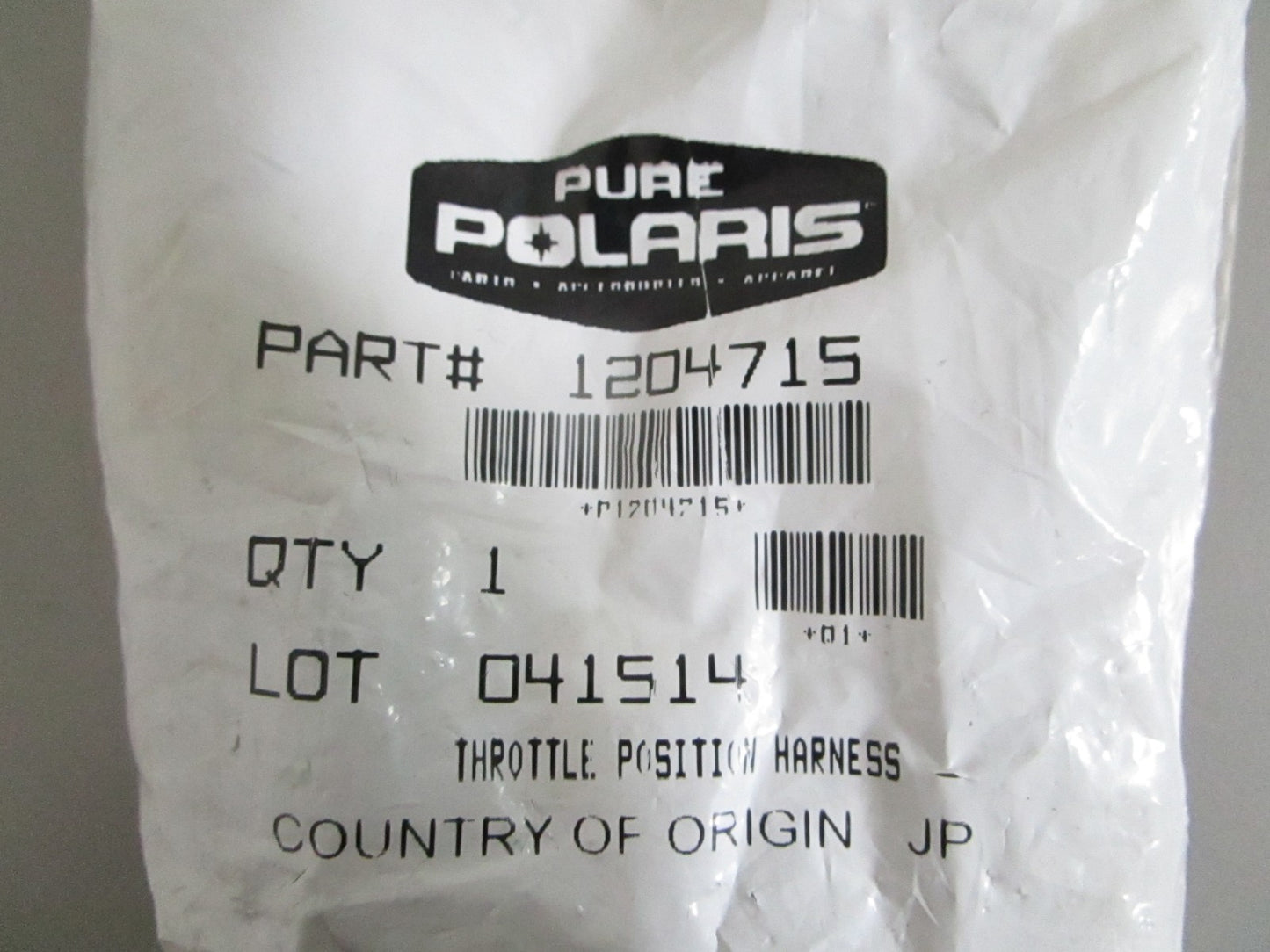 NEW OEM 1204715 Polaris Throttle Position Harness 0820