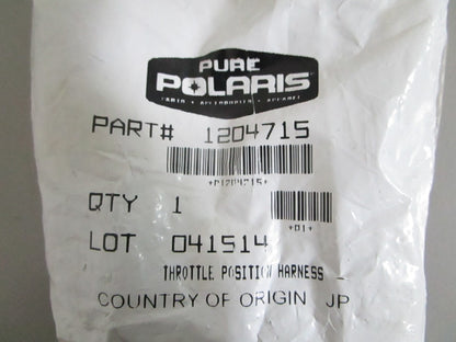 NEW OEM 1204715 Polaris Throttle Position Harness 0820