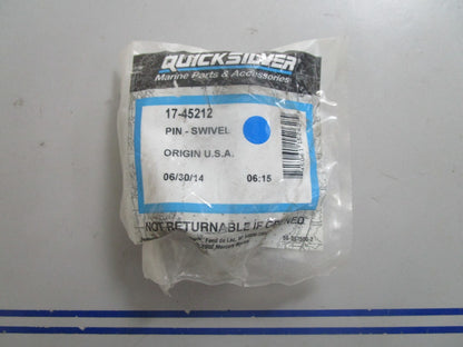 *NEW OEM* 0810 Mercury Quicksilver Swivel Pin 17-45212