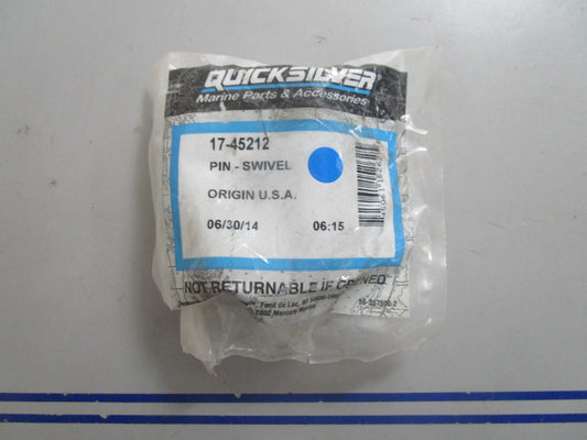 *NEW OEM* 0810 Mercury Quicksilver Swivel Pin 17-45212
