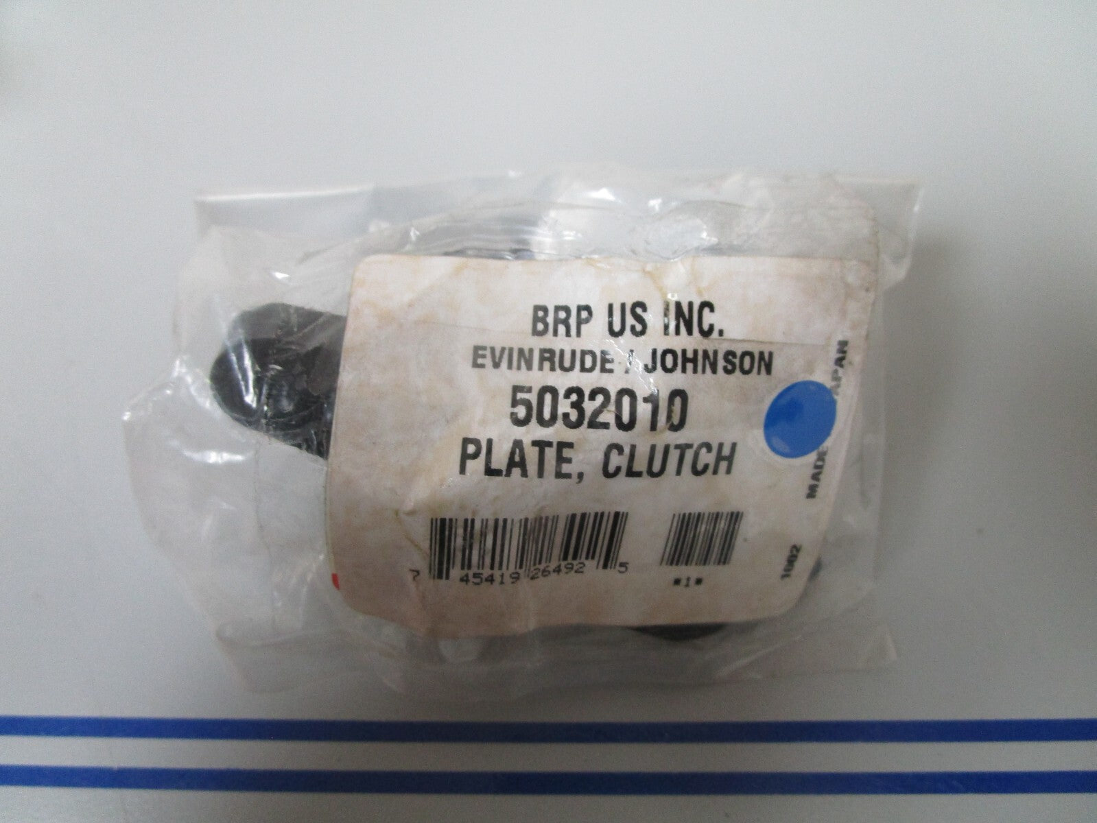 *NEW OEM* 0810 OMC Johnson Evinrude Clutch Plate 5032010