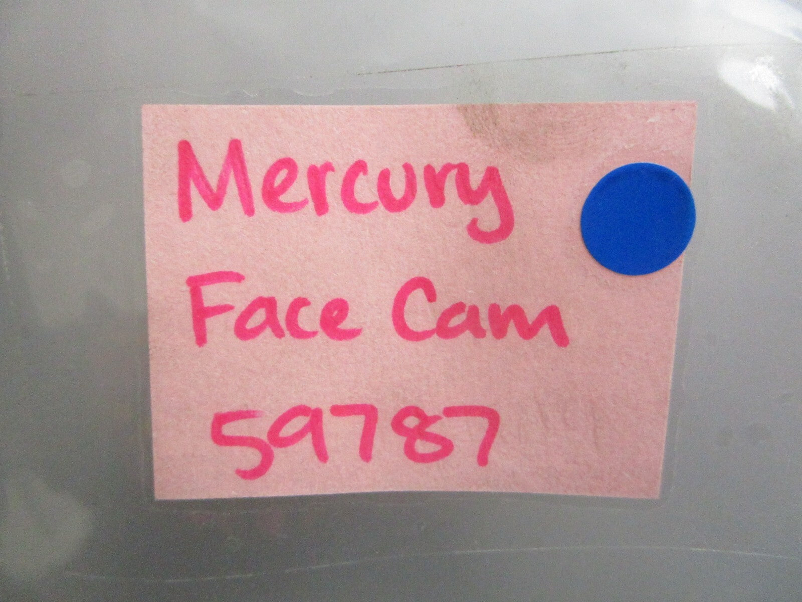 *NEW OEM* 0810 Mercury Quicksilver Face Cam 59787