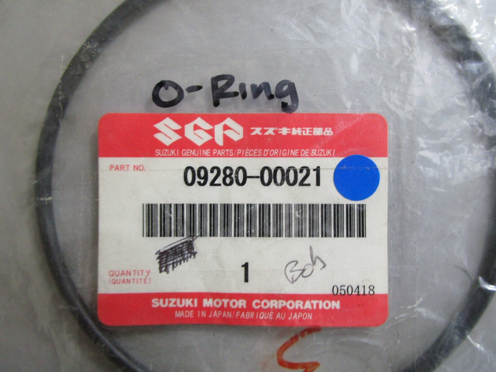 *NEW OEM* 0810 Suzuki O-Ring 09280-00021