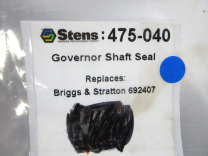 NEW 475-040 Replaces: Briggs & Stratton 692407 Stens Oil Seal 0810