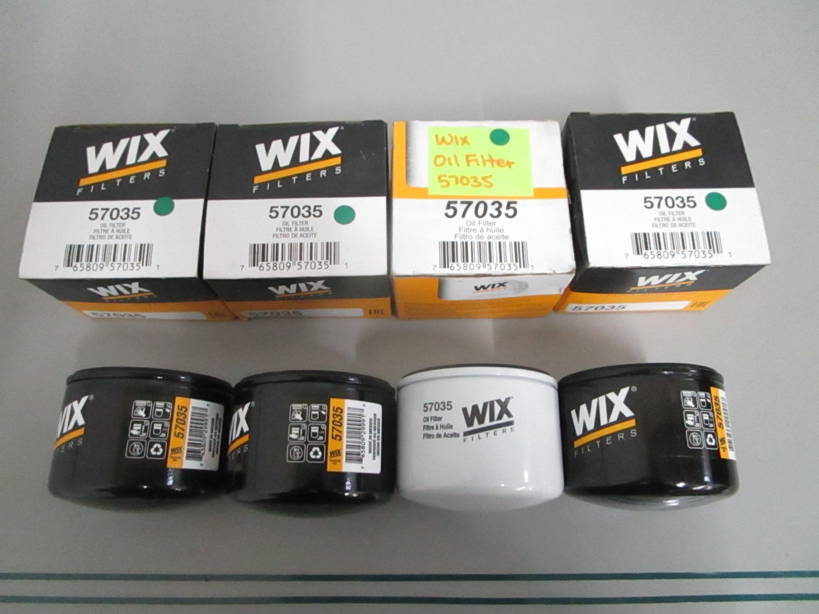 NEW OEM (LOT OF 4) 57035 Wix Oil Filter 0820
