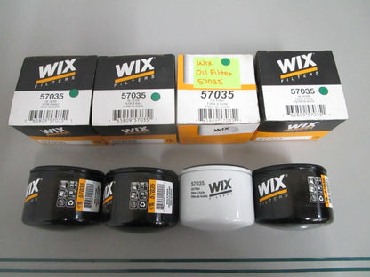 NEW OEM (LOT OF 4) 57035 Wix Oil Filter 0820