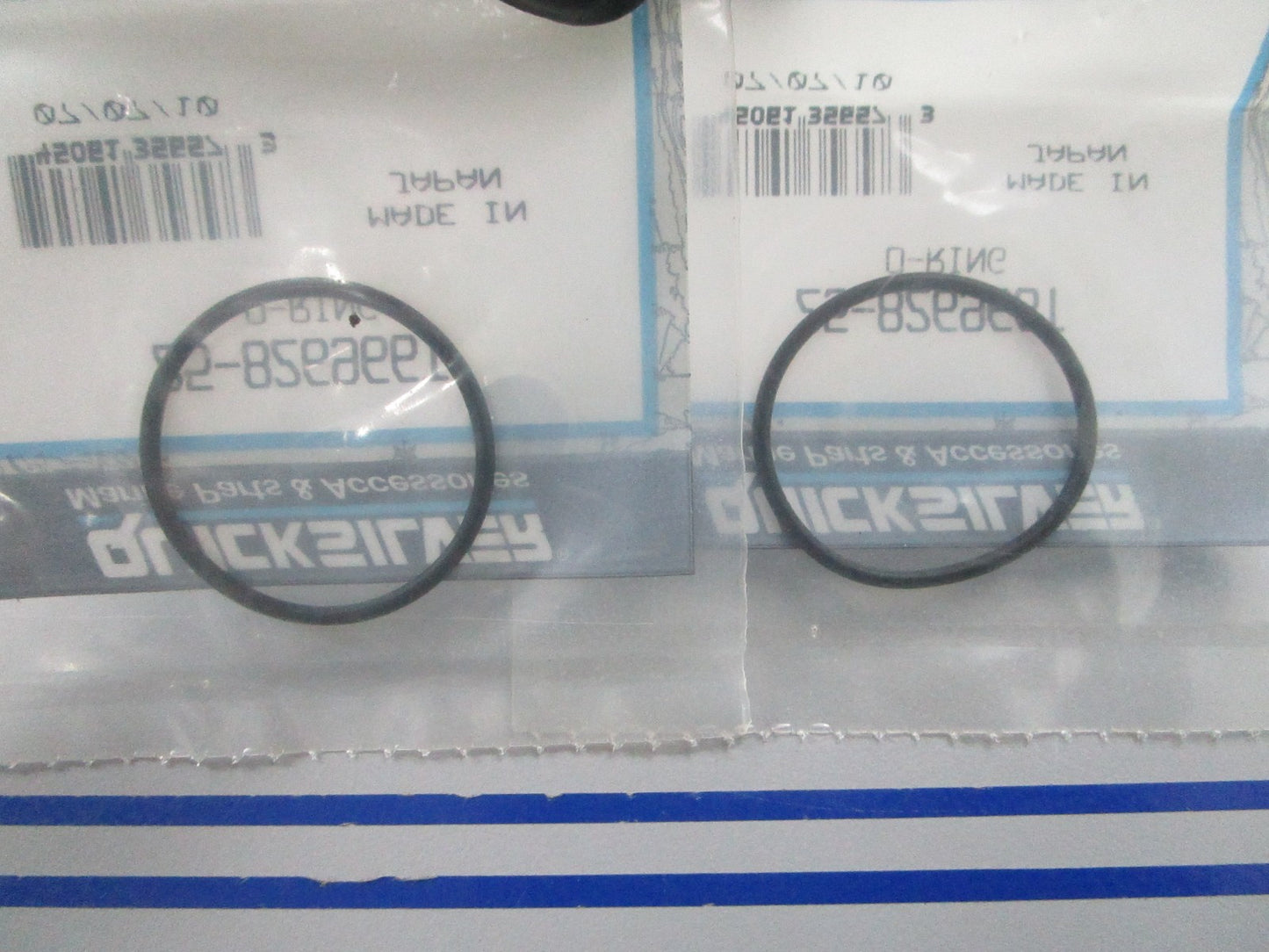 NEW OEM (LOT OF 2) 25-826966T Mercury Quicksilver O-Ring 0810