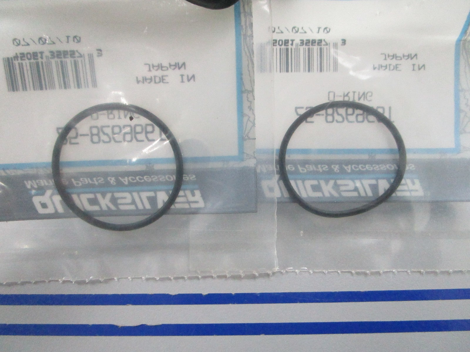NEW OEM (LOT OF 2) 25-826966T Mercury Quicksilver O-Ring 0810