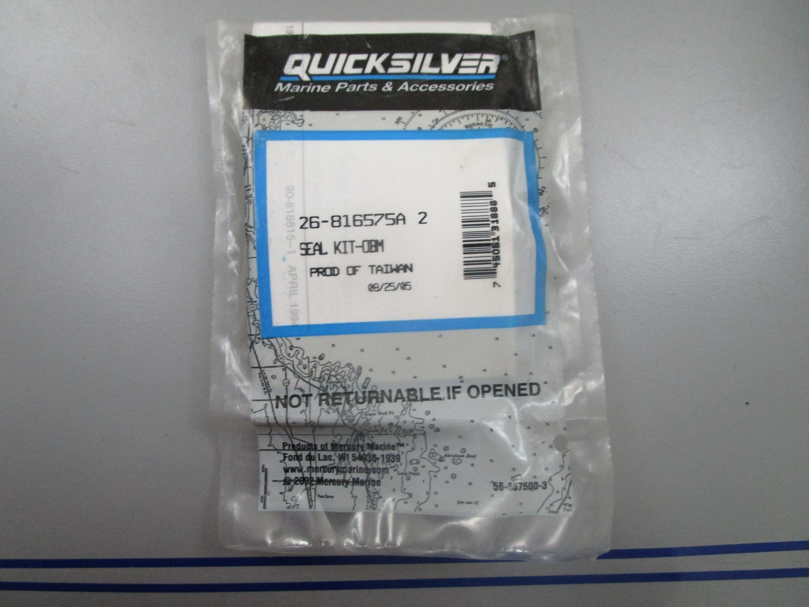 *NEW OEM* 0770 Mercury Quicksilver Gear Housing Seal Kit 26-816575A2