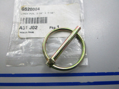 NEW OEM G520004 Billy Goat Lynch Pin 0810