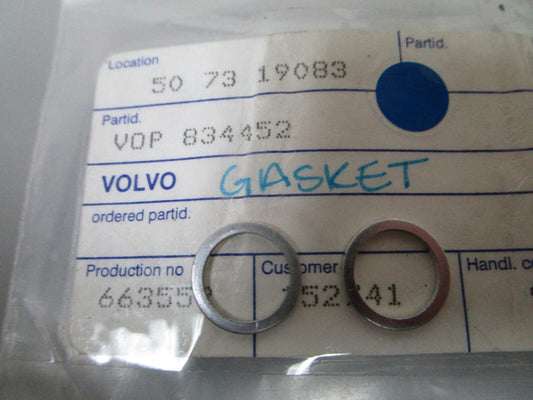 *NEW OEM* (LOT OF 2) 0810 Volvo Penta Gasket 834452