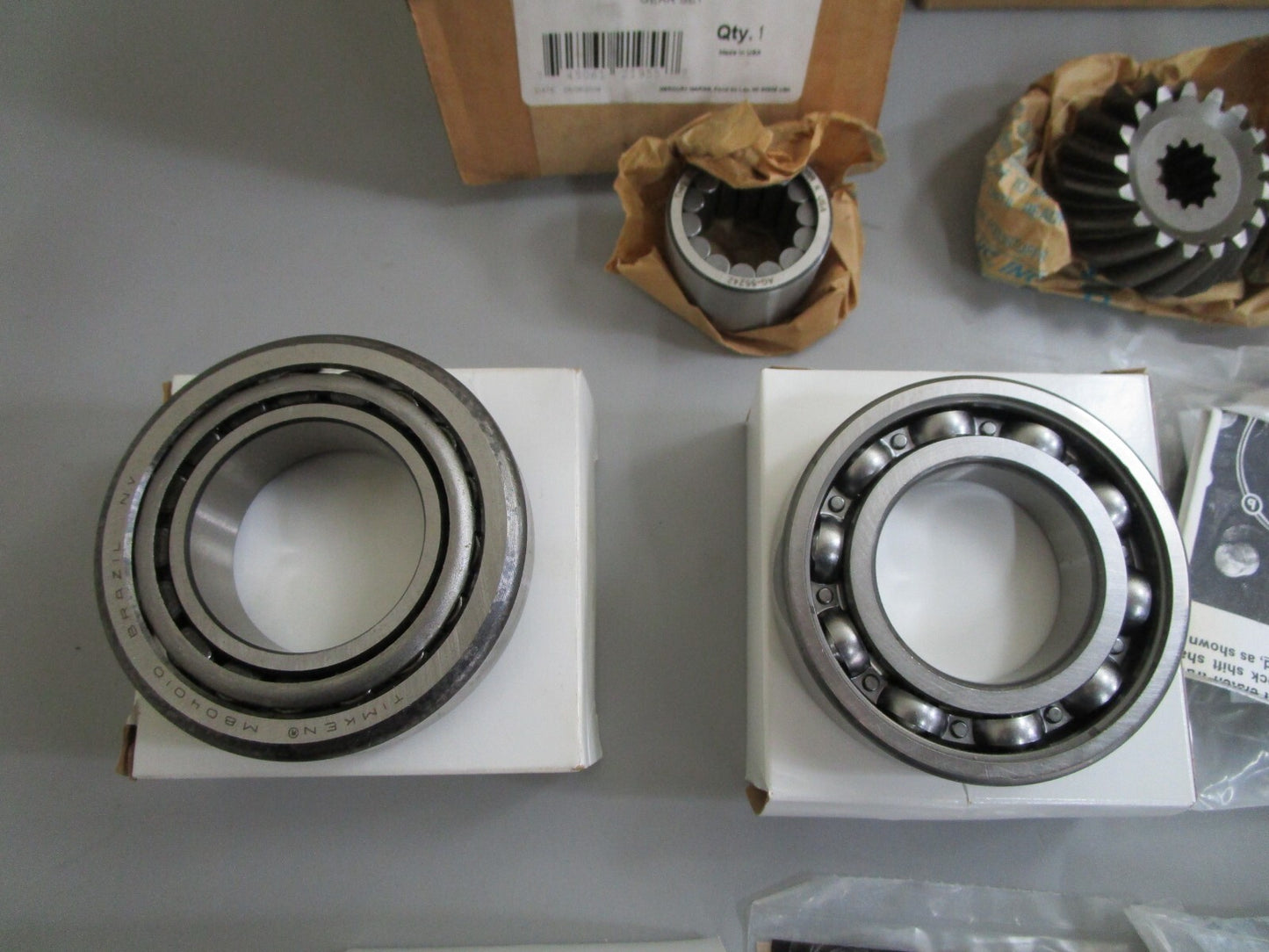 *NEW OEM* 0820 Mercury Quicksilver Gears Repair Kit 43-803079T 1