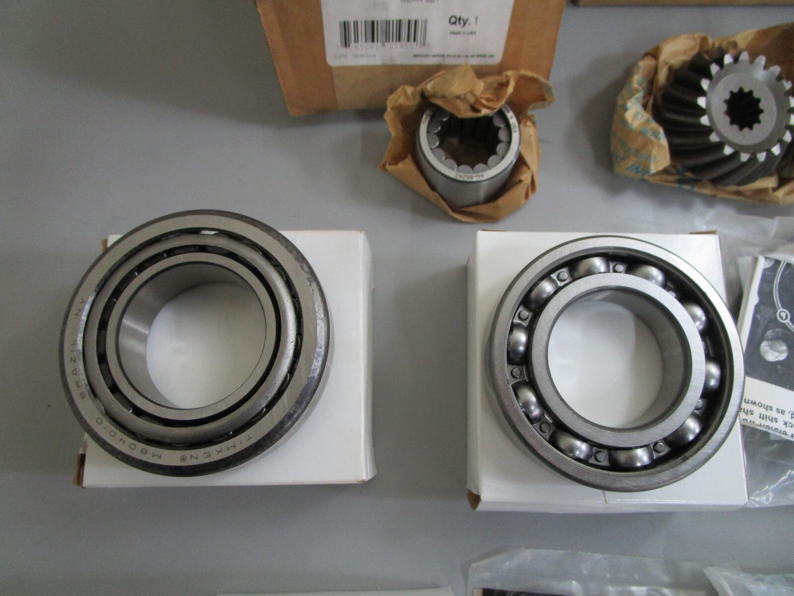 *NEW OEM* 0820 Mercury Quicksilver Gears Repair Kit 43-803079T 1