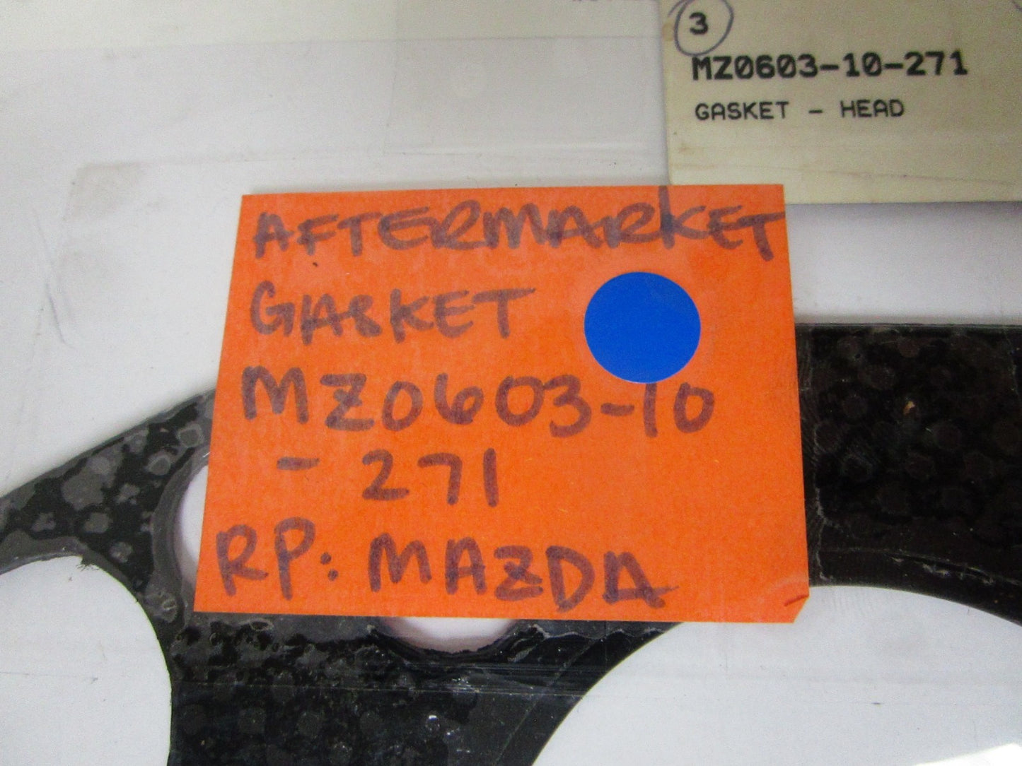 *NEW* 0720 Unbranded Gasket MZ0603-10-271 Replaces: Mazda