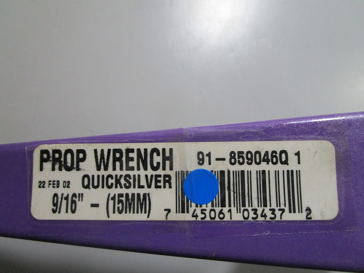 *NEW OEM* 0810 Mercury Quicksilver Prop Wrench 91-859046Q1