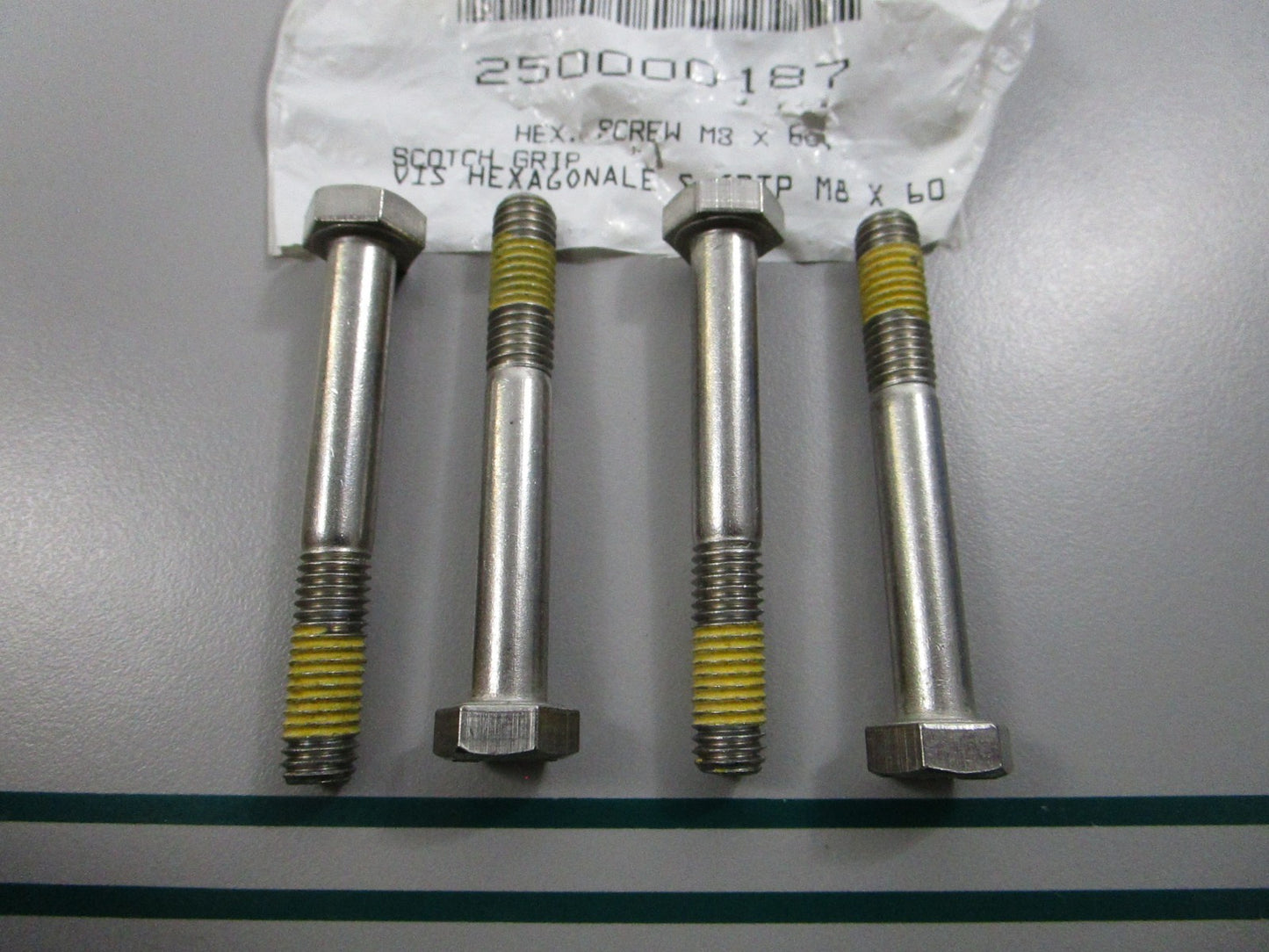 NEW (LOT OF 4) 250000187 Sea-Doo Hex Screw 0810
