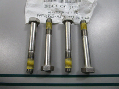 NEW (LOT OF 4) 250000187 Sea-Doo Hex Screw 0810