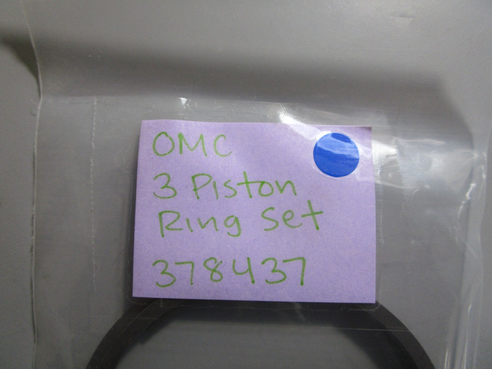 *NEW OEM* 0810 OMC Johnson Evinrude 3 Piston Ring Set 378437 0378437