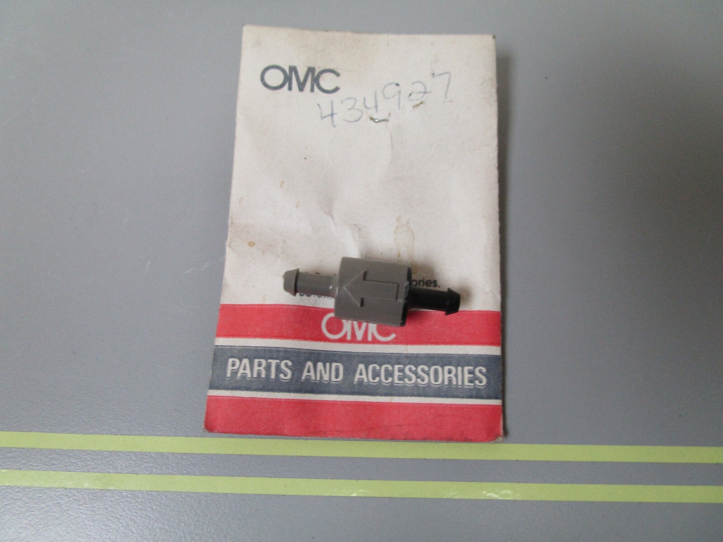 *NEW OEM* 0810 OMC Johnson Evinrude Check Valve 434927 0434927