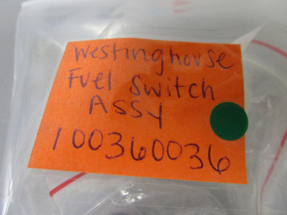 NEW OEM 100360034 Westinghouse Fuel Switch Assembly 0810