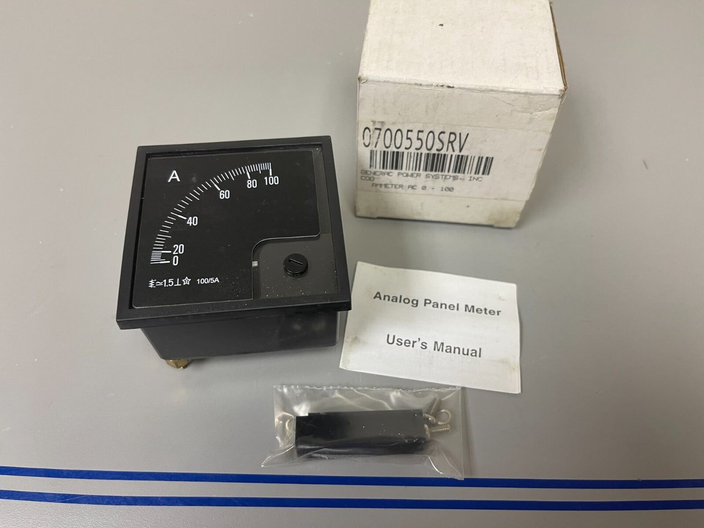 *NEW OEM* 0720 Generac 0-100 AC Ammeter 0700550SRV