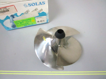 *NEW* 0720 Solas Yamaha 701 Jet 15/19 Stainless Steel Impeller YB-SC-k