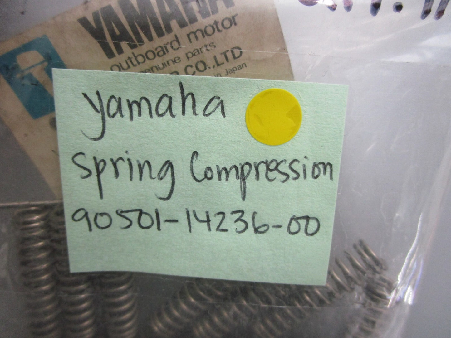 *NEW OEM* 0810 Yamaha Spring Compression 90501-14236-00