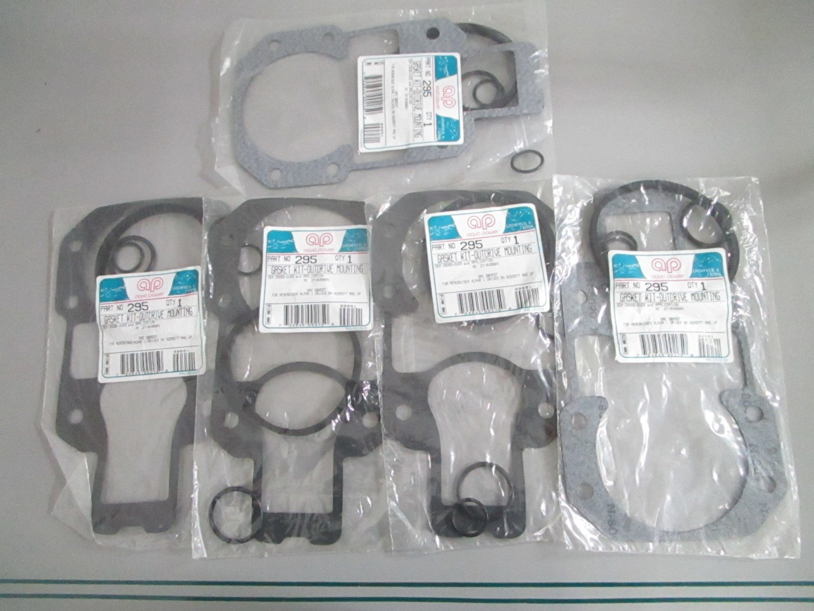 NEW (LOT OF 5) 295 Aqua Power Outdrive Mounting Gasket Kit Rep: 27-94996A1 0820