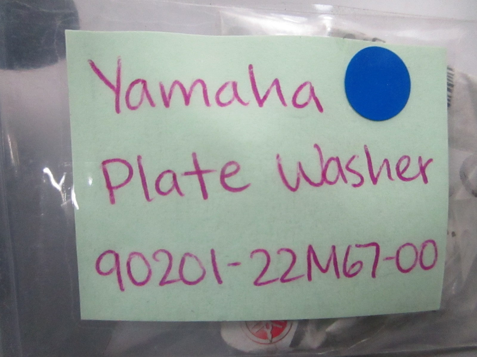 *NEW OEM* 0810 Yamaha Plate Washer 90201-22M67-00