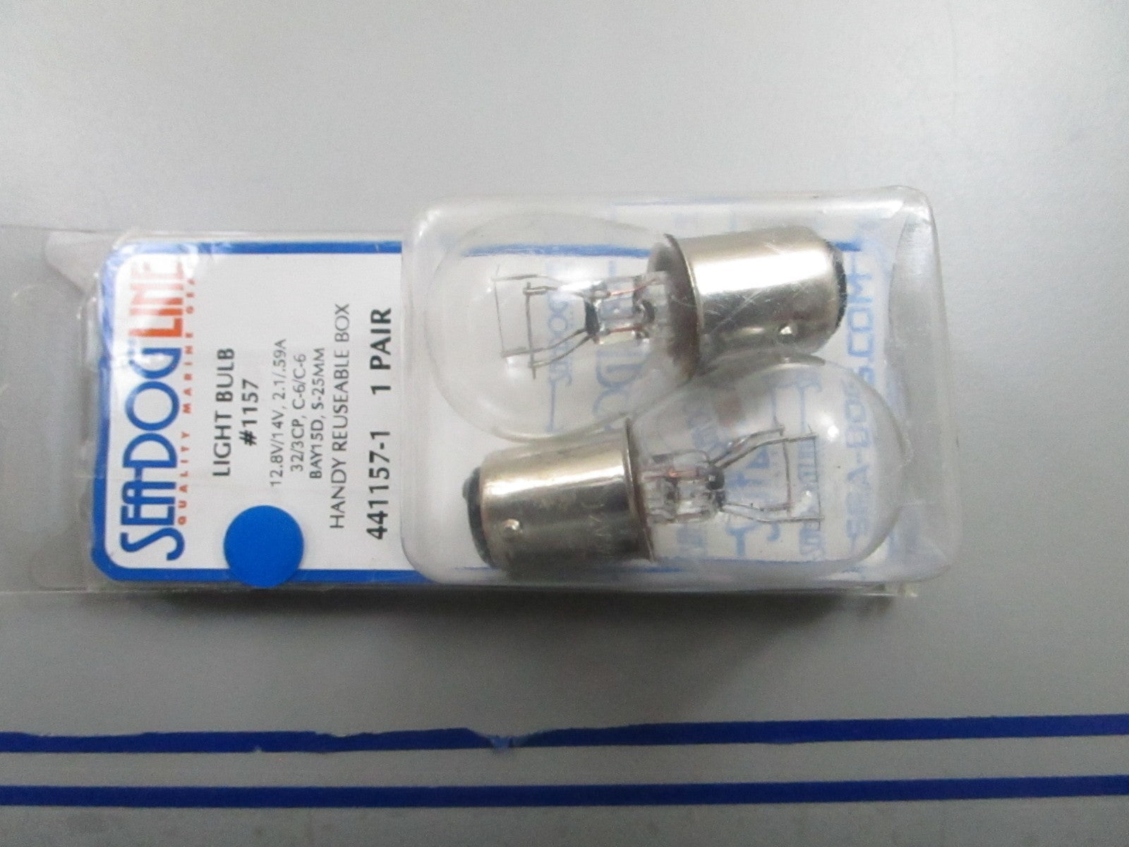 *NEW* 0810 Sea-Dog #1157 Light Bulb Pair 441157-1