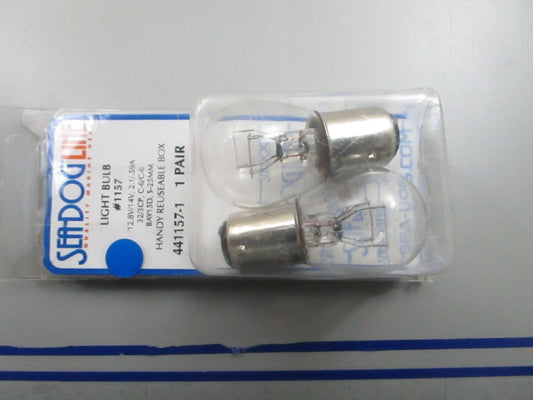 *NEW* 0810 Sea-Dog #1157 Light Bulb Pair 441157-1