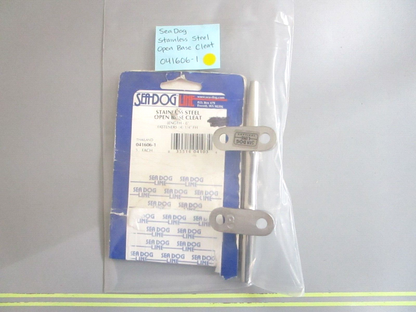 *NEW* 0750 Sea Dog STAINLESS STEEL OPEN BASE CLEAT 041606-1