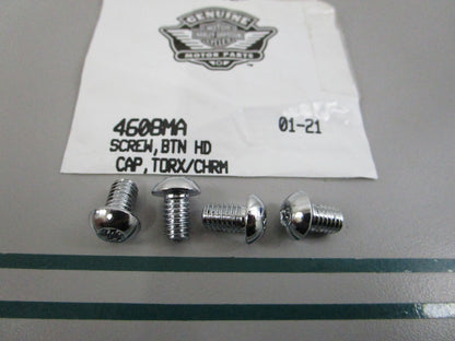 NEW OEM (LOT OF 4) 4608MA Harley Davidson Button Head Screw 0810