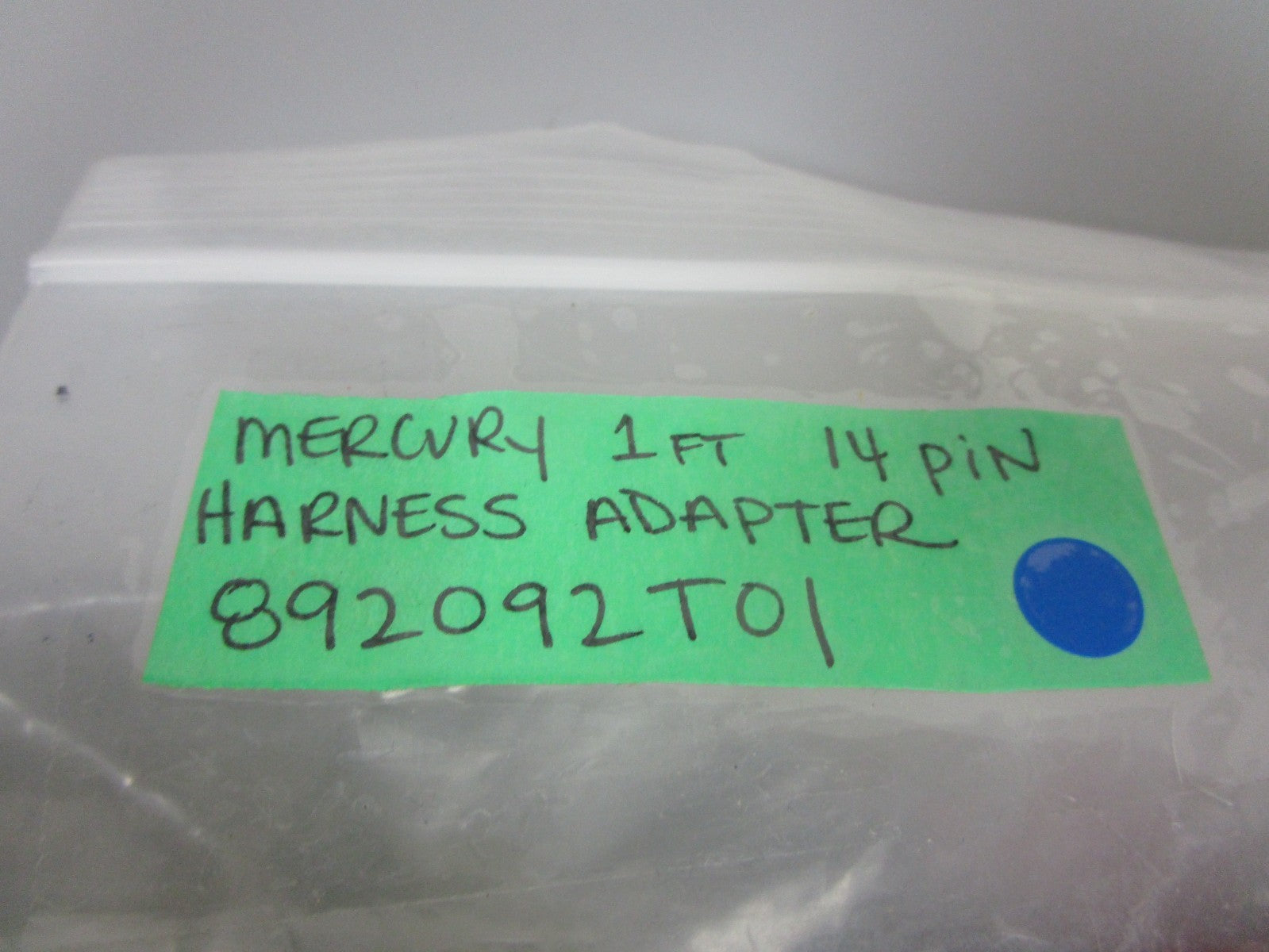 *NEW OEM* 0720 Mercury Quicksilver 1ft 14 Pin Harness Adapter 892092T01