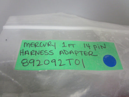 *NEW OEM* 0720 Mercury Quicksilver 1ft 14 Pin Harness Adapter 892092T01