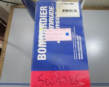 *NEW OEM* 0820 OMC Johnson Evinrude 9¼×10 RH Propeller 50053585