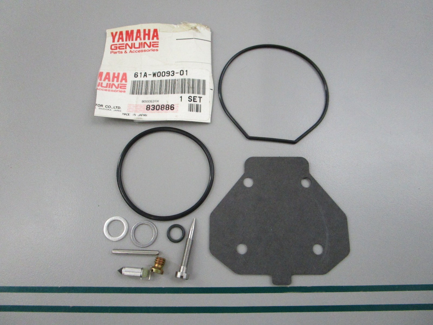 NEW OEM 61A-W0093-01-00 Yamaha Carburetor Repair Kit 0810