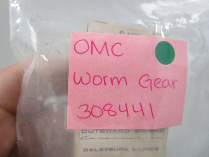 NEW OEM 308441 0308441 OMC Johnson Evinrude Worm Gear 0810