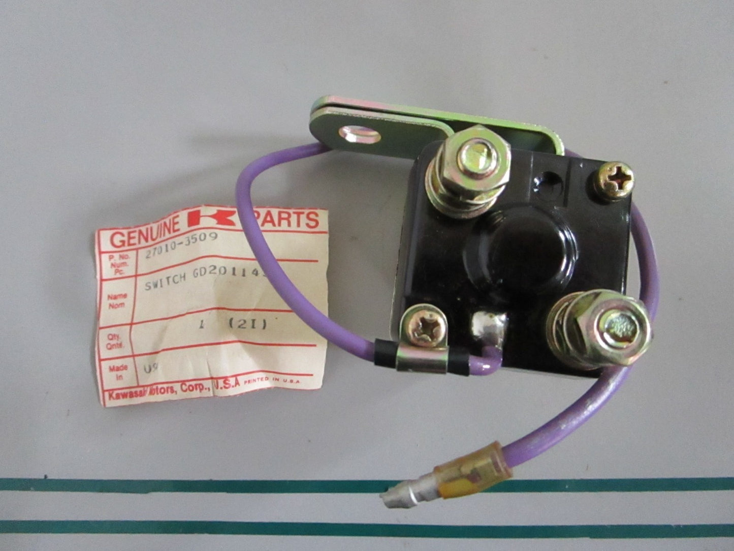 Kawasaki NEW OEM Switch 27010-3509 Jet Ski Watercraft NOS Genuine Part 0820