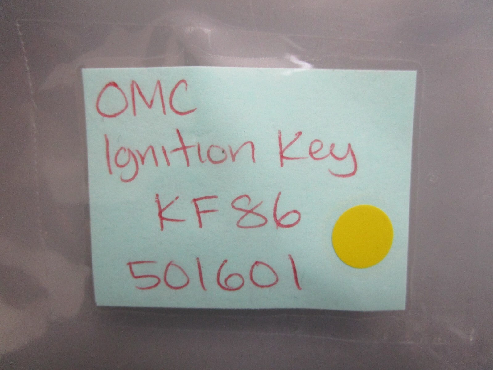 *NEW OEM* 0810 OMC Johnson Evinrude Ignition Key KF86 501601 0501601