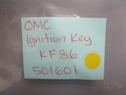 *NEW OEM* 0810 OMC Johnson Evinrude Ignition Key KF86 501601 0501601