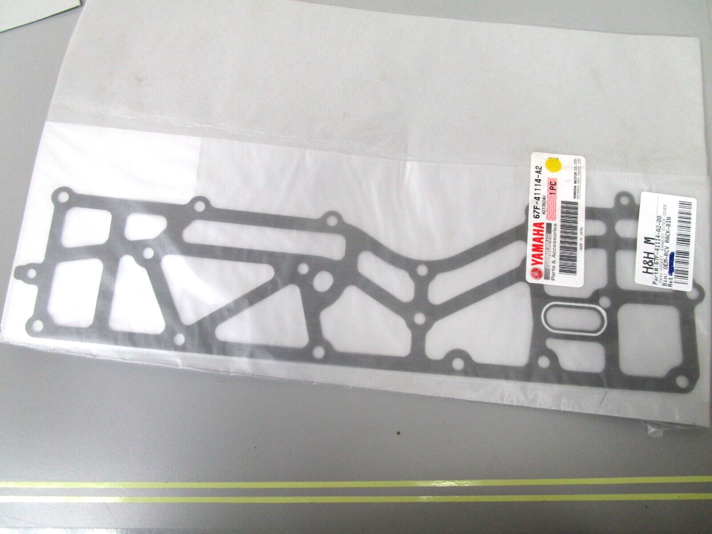 *NEW OEM* 0750 Yamaha GASKET EXHAUST OUTER COVER 67F-41114-A2