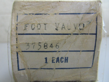*NEW OEM* 0820 OMC Johnson Evinrude Foot Valve 375846 0375846