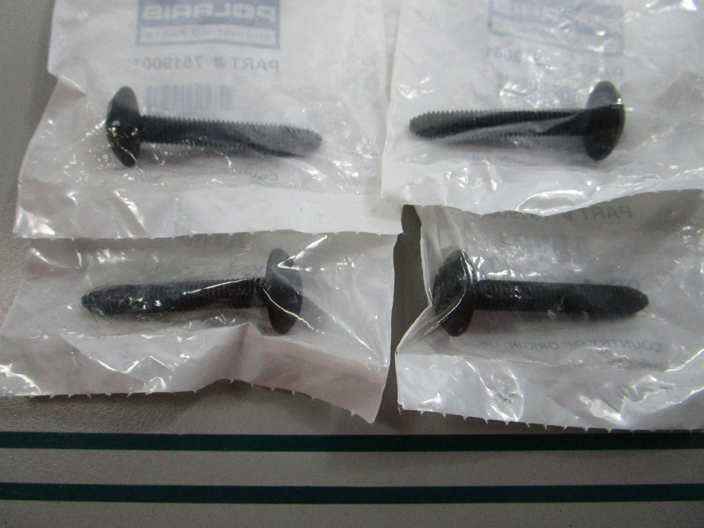 NEW OEM (LOT OF 4) 7519001 Polaris Screw 0810
