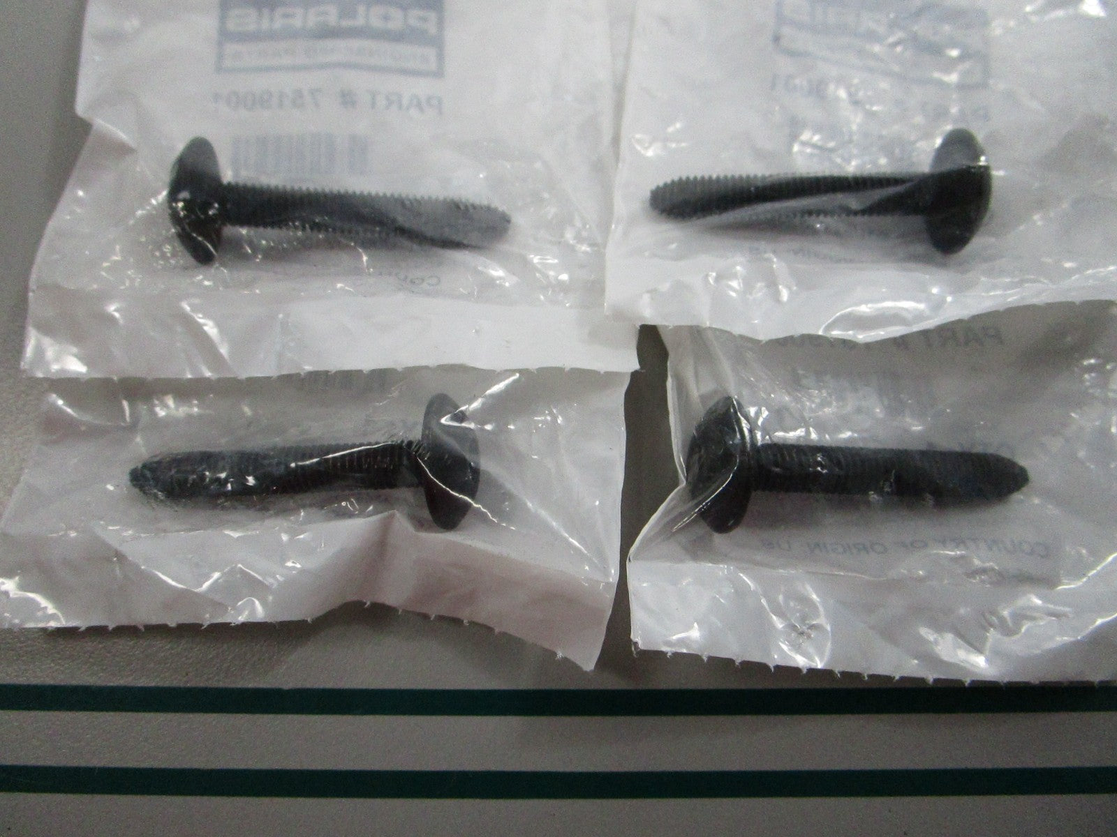 NEW OEM (LOT OF 4) 7519001 Polaris Screw 0810