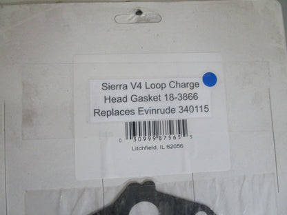 *NEW* 0720 Sierra V4 Loop Charge Head Gasket 18-3866 Replaces: Evinrude 340115