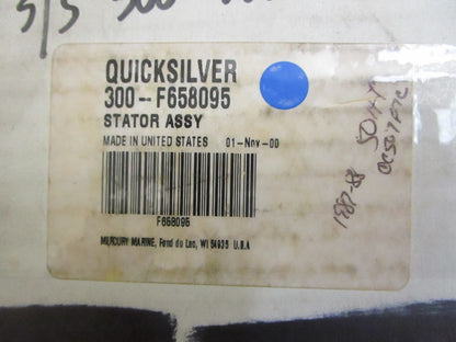*NEW OEM* 0820 Mercury Quicksilver Carburetor Stator Assy 300-F658095