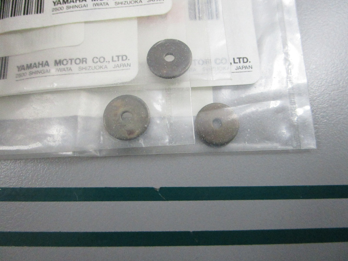 NEW OEM (LOT OF 3) 90201-02M00-00 Yamaha Plate Washer 0810